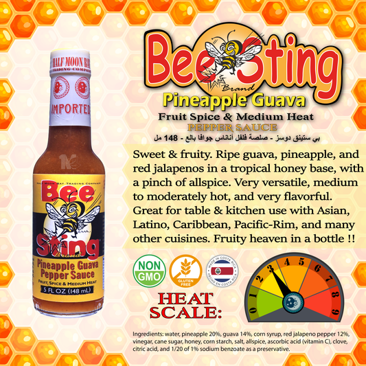 BeeSting - Pineapple Guava - Pepper Sauce 148ML