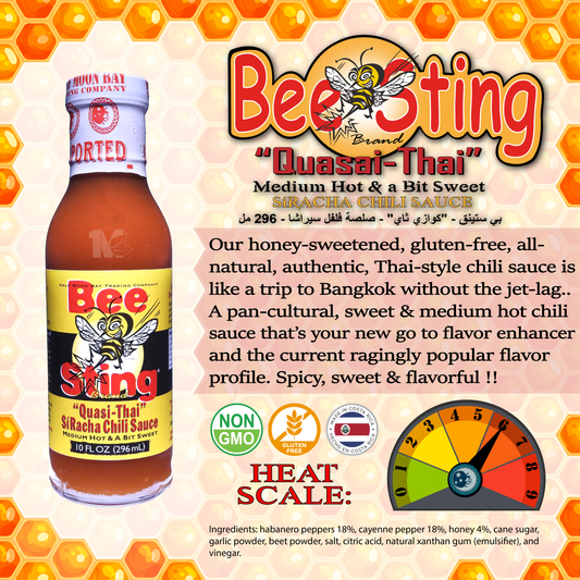 BeeSting - “Quasi-Thai” Si Racha - Chili Sauce 296ML