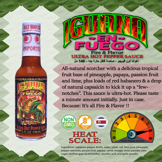 Iguana - En Fuego - Ultra Hot - Pepper Sauce 148ML