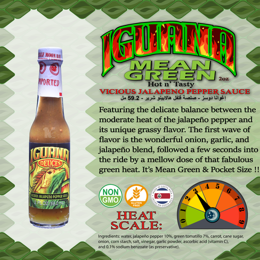 Iguana - DEUCE - Vicious Verde - Pepper Sauce 59.1ML